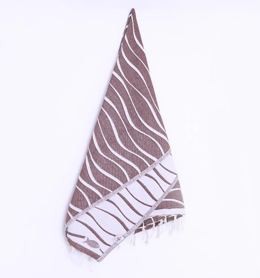 Fouta Hawaï Marron Fouta Tunisia - 4