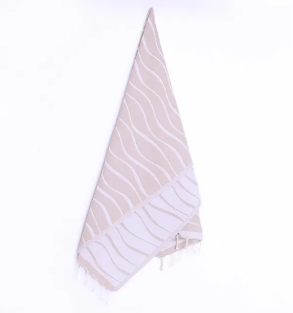 Fouta Hawaï Beige Fouta Tunisia - 4