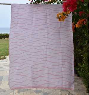 Fouta Hawaï Rose Fouta Tunisia - 1 2