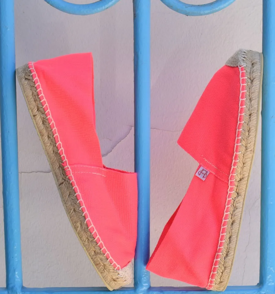 Espadrille Femme Rose Fluo Crabster - 2