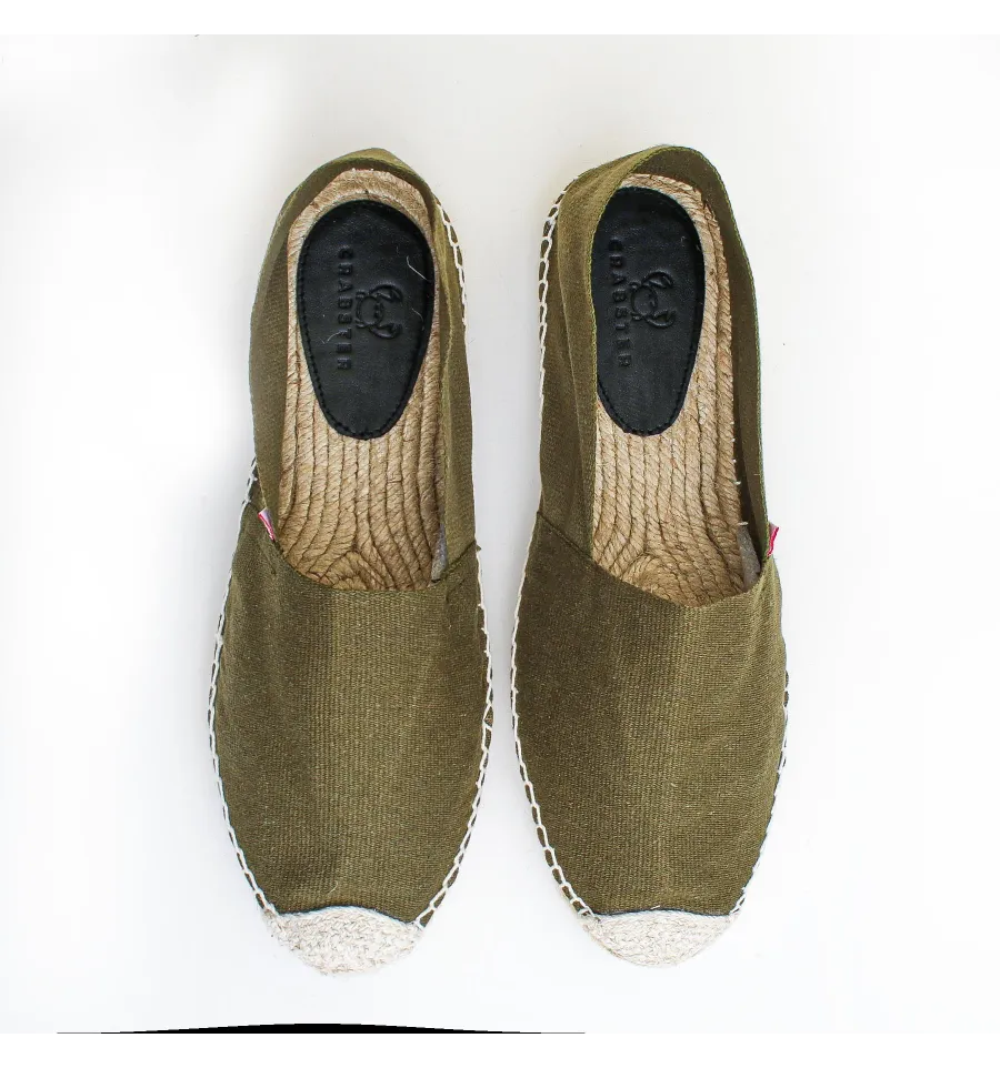 Espadrille Homme Vert Kaki Crabster - 2