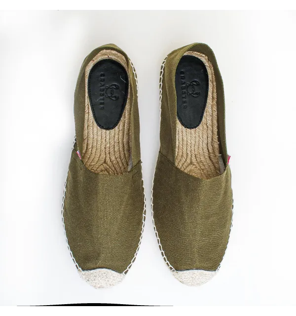 Espadrille Homme Vert Kaki Crabster - 2