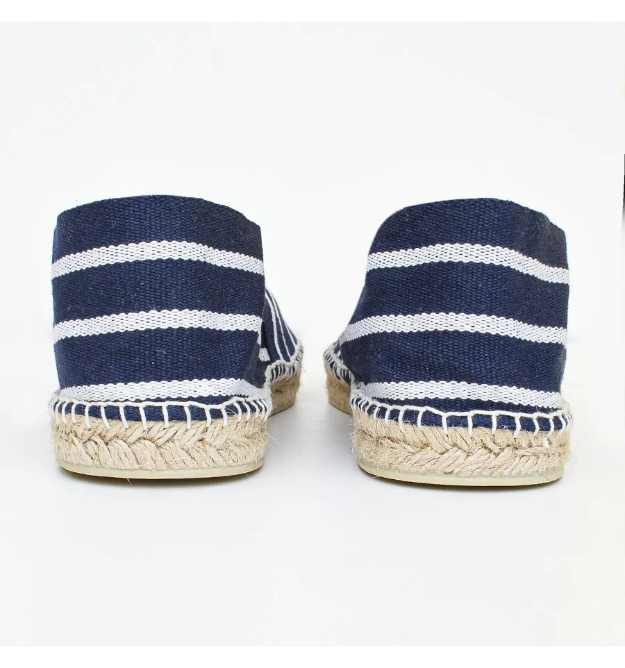 Espadrille Homme Marinière marine Crabster - 3