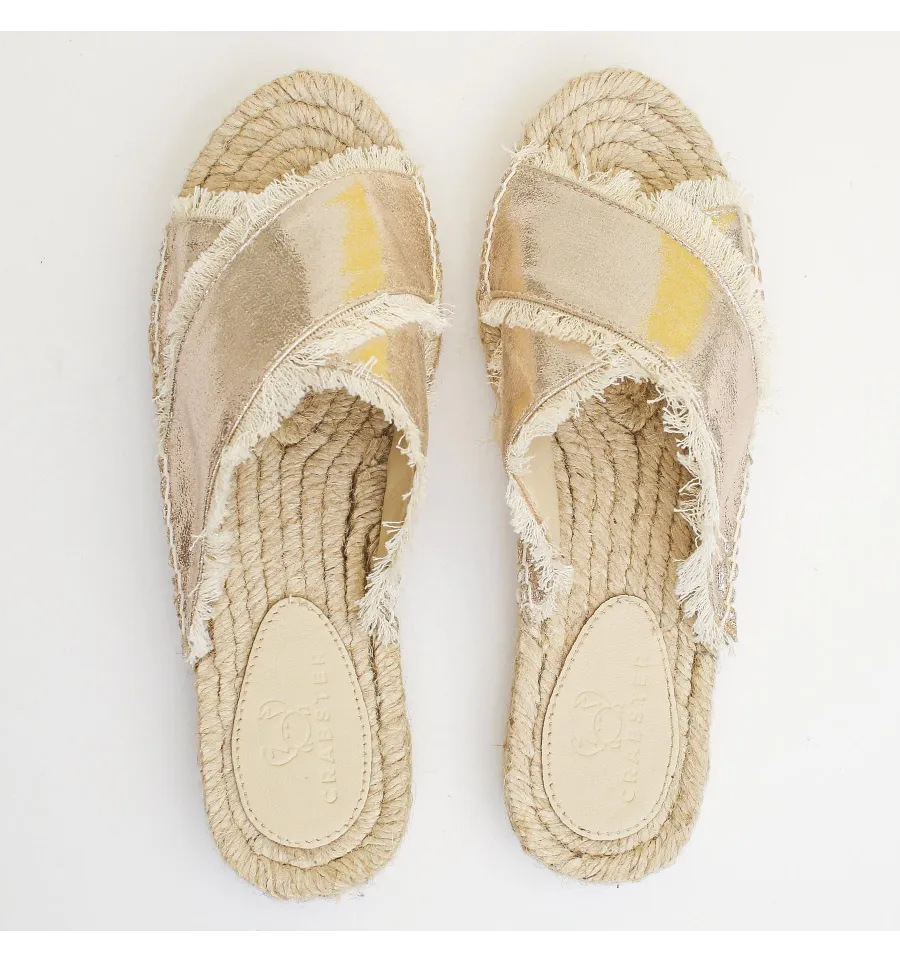 Mules Dorées Crabster - 3