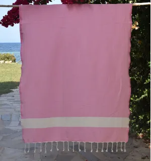 Fouta Diamant rose Fouta Tunisia - 1