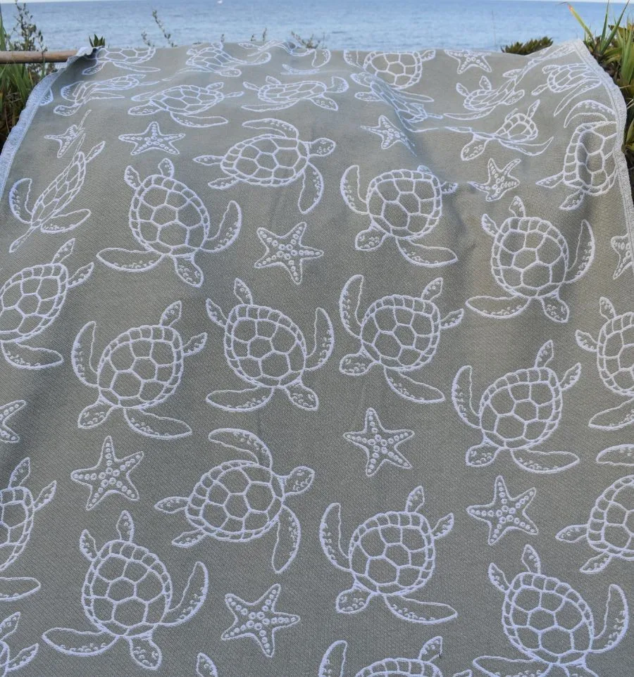 Fouta Seychelles Kaki Fouta Tunisia - 3