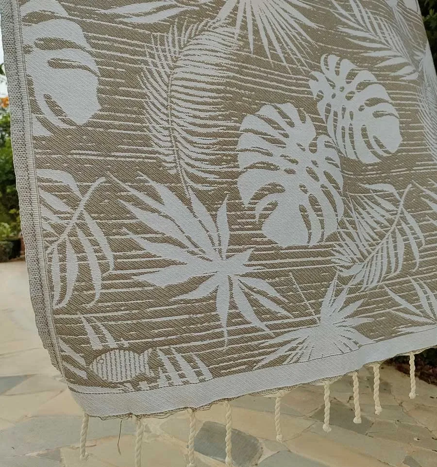 Fouta Amazon Taupe Fouta Tunisia - 3