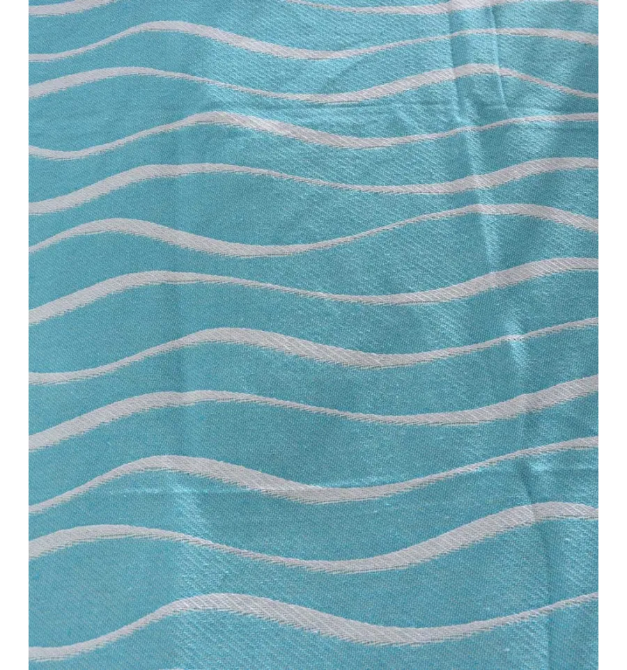 Fouta Hawaï Bleu Vert Fouta Tunisia - 4