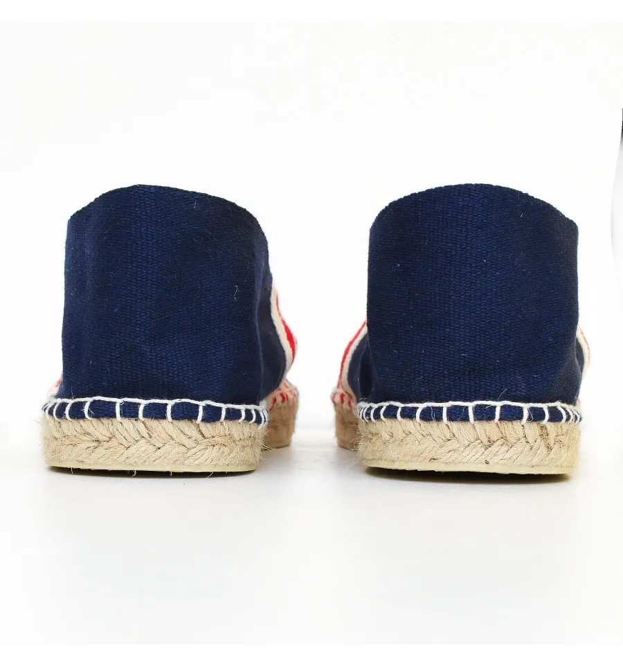 Espadrille Homme bleu avec rayures Crabster - 3