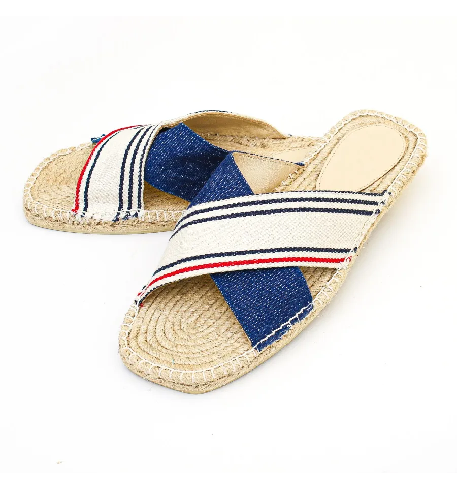 Mules Homme Bleu Crabster - 3