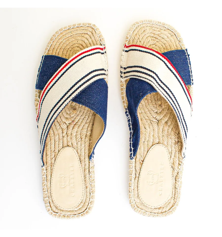 Mules Homme Bleu Crabster - 4