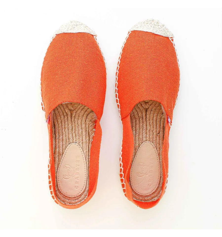 Espadrille Femme Orange Crabster - 2