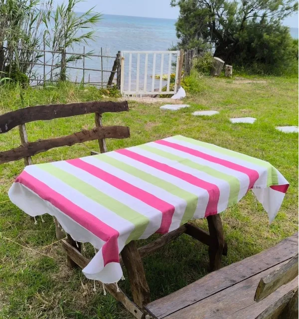 Fouta Monte Carlo rose fuchsia - Serviette de plage - Serviette de bain