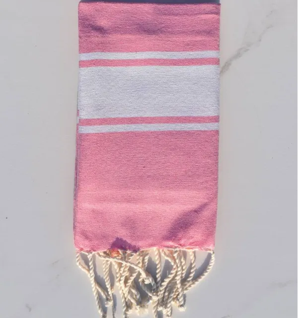 Fouta enfant rose clair - FOUTA TUNISIA
