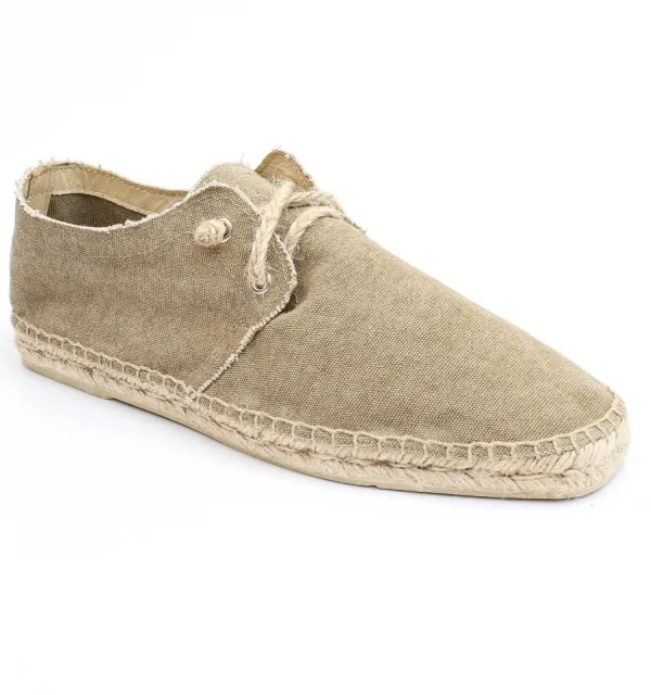 Espadrilles kaki à lacets - Espadrilles - Espadrilles kaki - Espadrilles homme