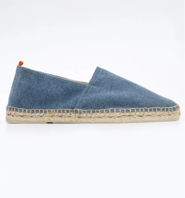 Espadrilles bleu denim - Espadrilles homme - Espadrilles bleu - Espadrilles