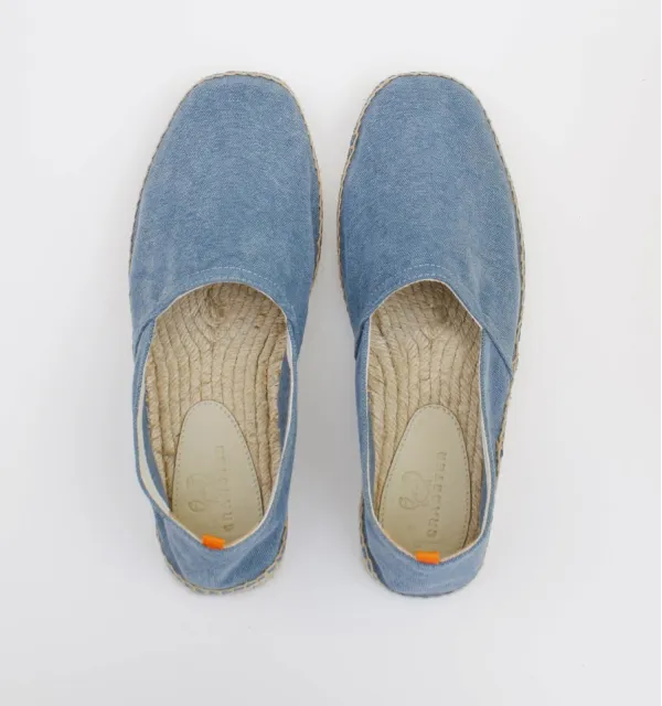Espadrilles bleu denim - Espadrilles homme - Espadrilles bleu - Espadrilles