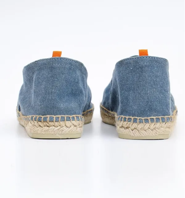 Espadrilles bleu denim - Espadrilles homme - Espadrilles bleu - Espadrilles
