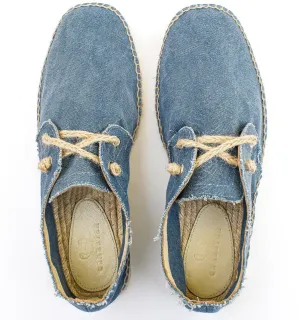 Espadrilles bleu denim avec lacets - Espadrilles - Espadrilles homme 2