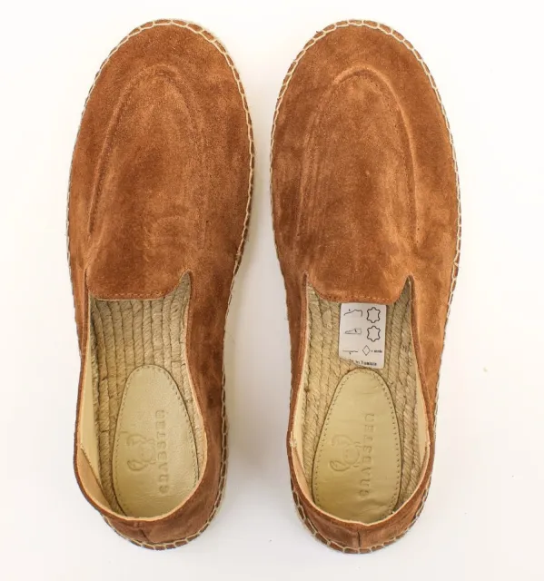 Espadrilles en daim camel - Espadrilles daim - Espadrilles