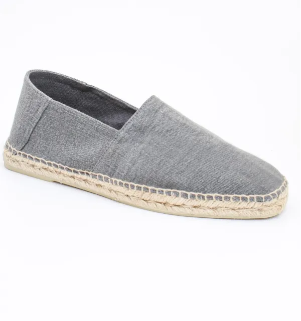 Espadrilles gris - Espadrilles homme - Espadrilles