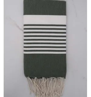 Fouta arthur vert anglais