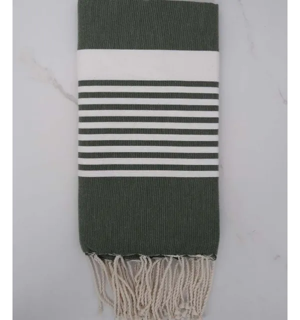 Fouta arthur vert anglais 