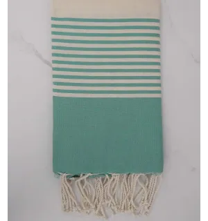 Fouta arthur vert jade 
