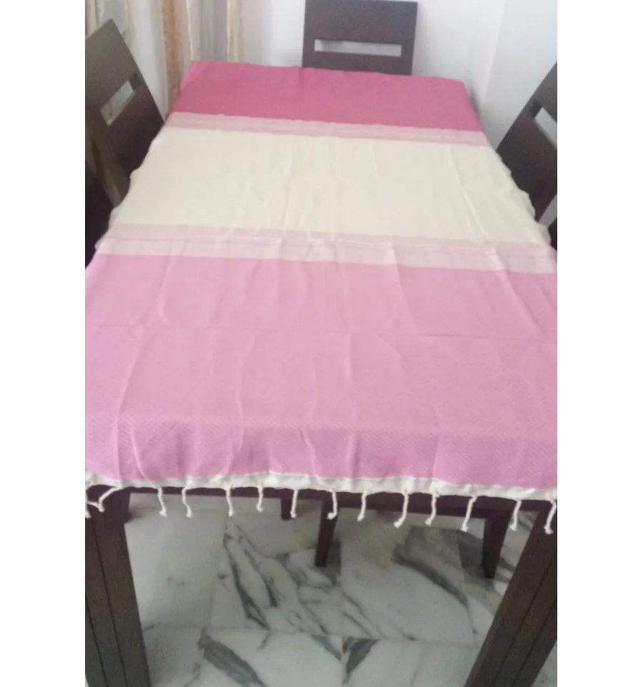 FOUTA Lurex nid d'abeille 3 couleurs 