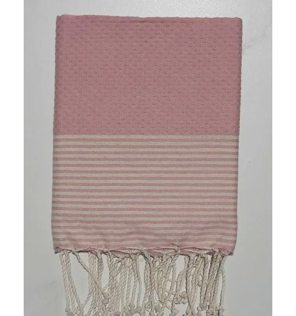 Enfant Nid d'abeille rose incarnadin 