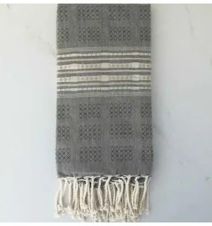 Fouta thalasso vert véronèse et vert armée