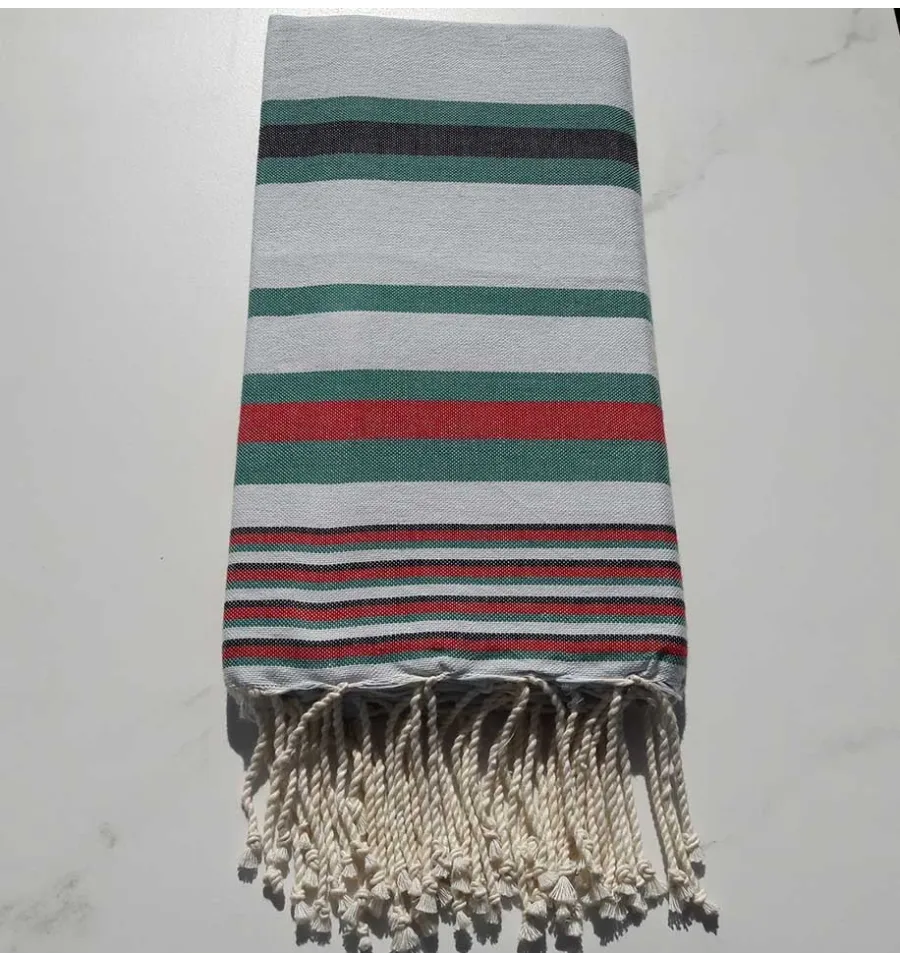 Fouta Dina avec rayures 