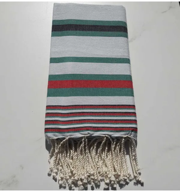 Fouta Dina avec rayures 