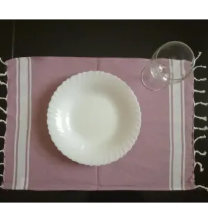 Mini fouta plate violet clair 