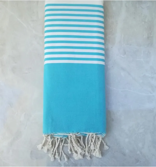 Jeté bleu azur 1.5m*2.5m 