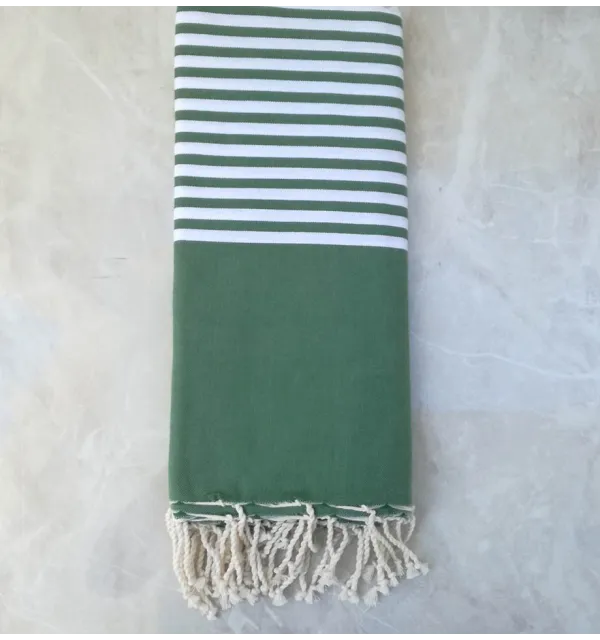 Jeté vert moyen 1.5m*2.5m 