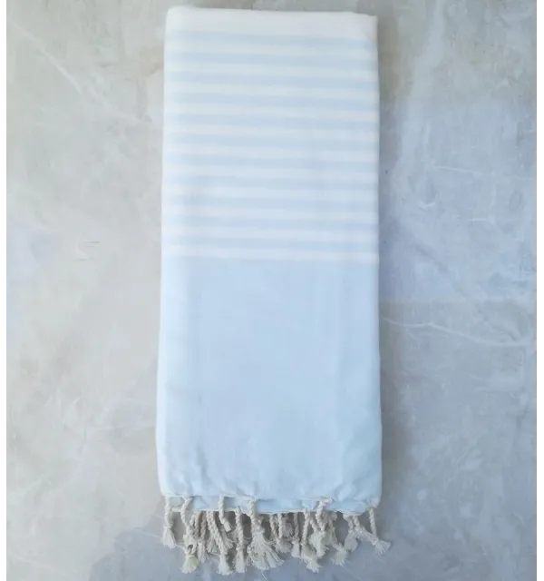 Jeté bleu dragée 1.5m*2.5m 