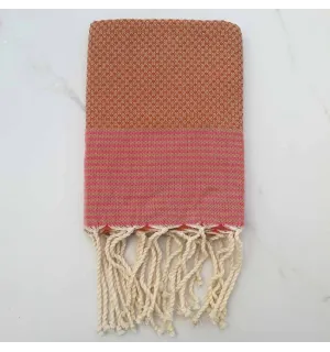 Enfant alezan rayée rose 