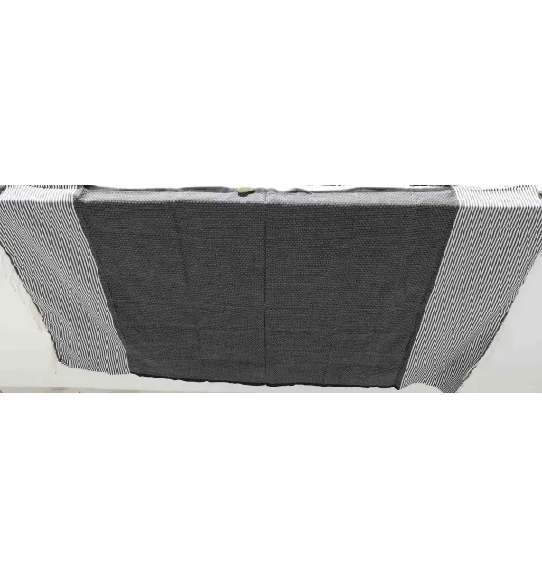 Enfant Nid d'abeille gris anthracite 