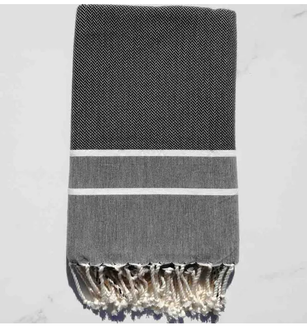 Chevron gris foncé 