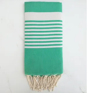 Fouta arthur vert smaragdin 