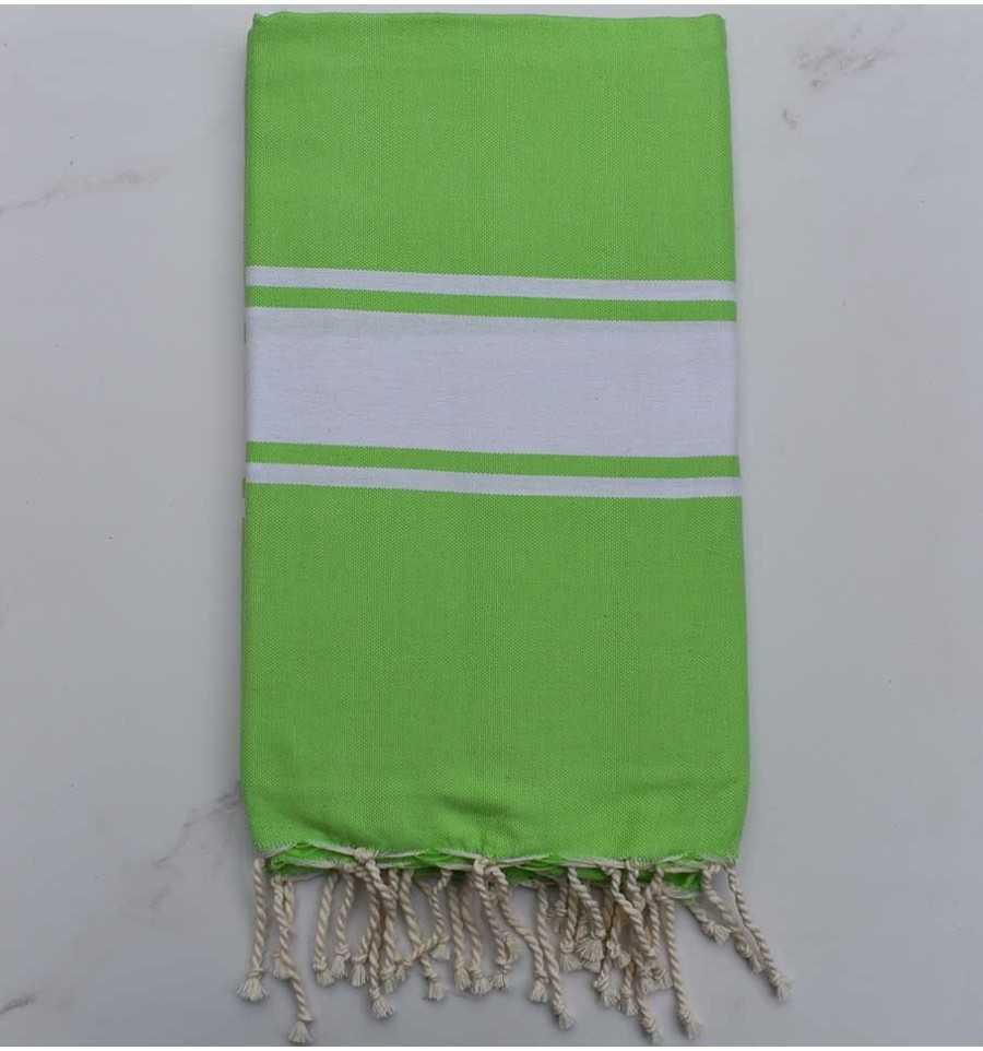 Fouta Plate vert gazon