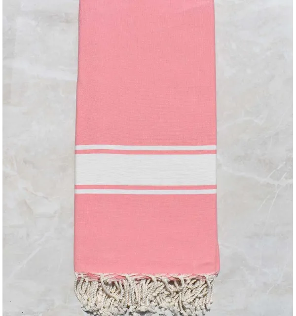 Jeté rose incarnadin clair 