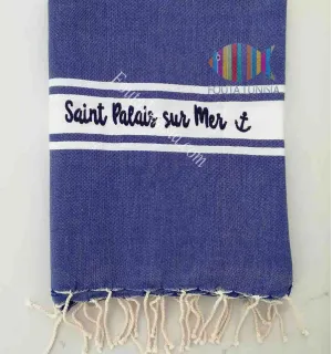 Fouta personalisée Saint Palais Sur Mer