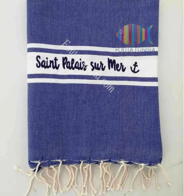 Fouta personalisée Saint Palais Sur Mer 