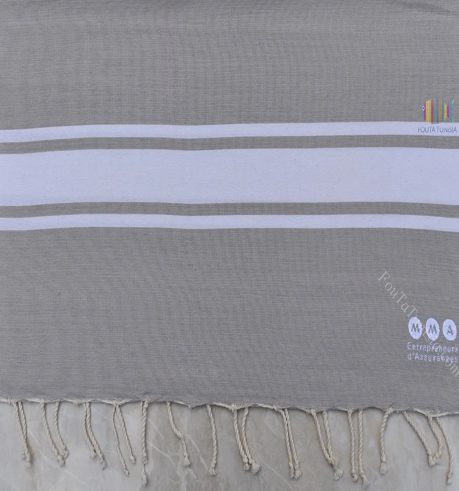 Fouta broderie événements MMA 