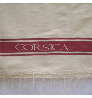 Corsica écru rouge