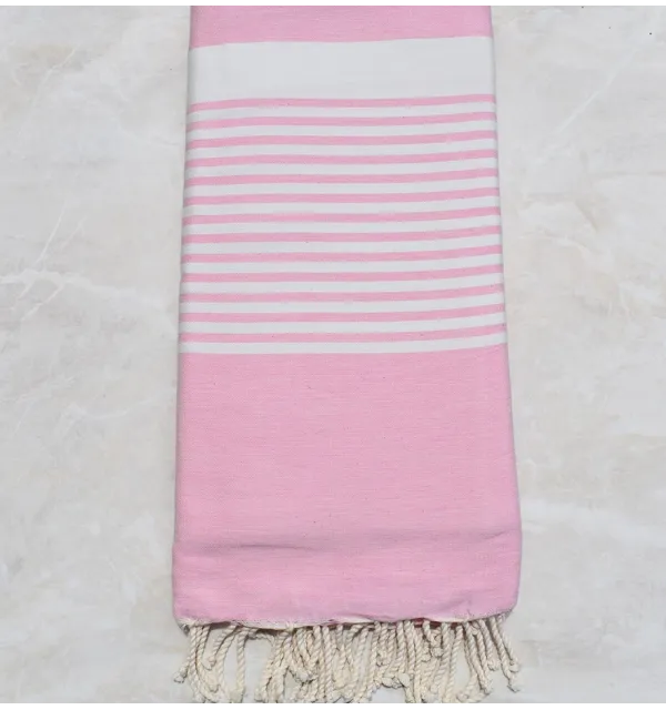 Jeté rose clair 2m/3m 