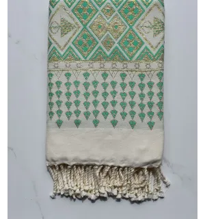Fouta khlela vert 