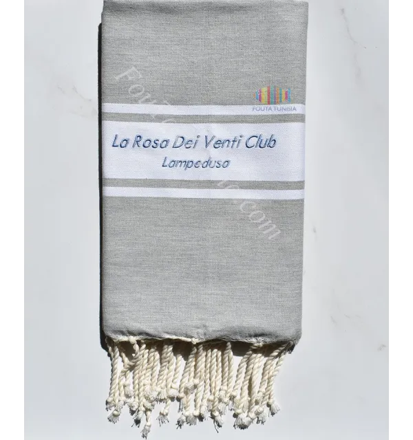 Fouta brodée La Rosa Dei Venti Club LAMPEDUSA 